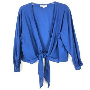 Norm Thompson Cotton Cardigan Layering Top